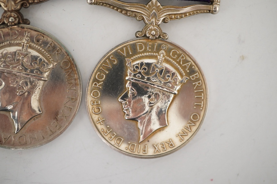 Four George VI General Service Medals